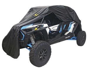 Photo of the cover on a 4-seat UTV